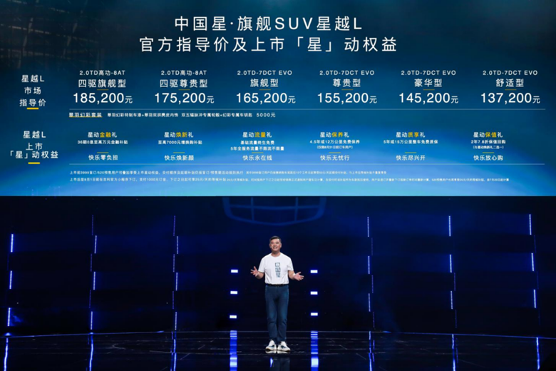 【新闻稿】 售价13.72-18.52万元， 中国星旗舰SUV吉利星越L杭州亚运馆全球上市391_副本.png