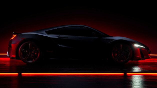 讴歌NSX Type S预告图发布 将限量350台